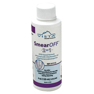 SmearOff 2-In-1 Bottle EDTA / CHX Solution (Volume: 4oz)